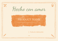 Etiqueta principal del Kit Posventa Repostero